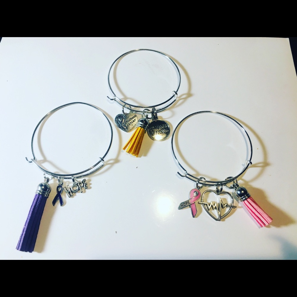 Charm Bangle Bracelets